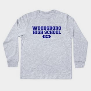 Woodsboro High School Kids Long Sleeve T-Shirt